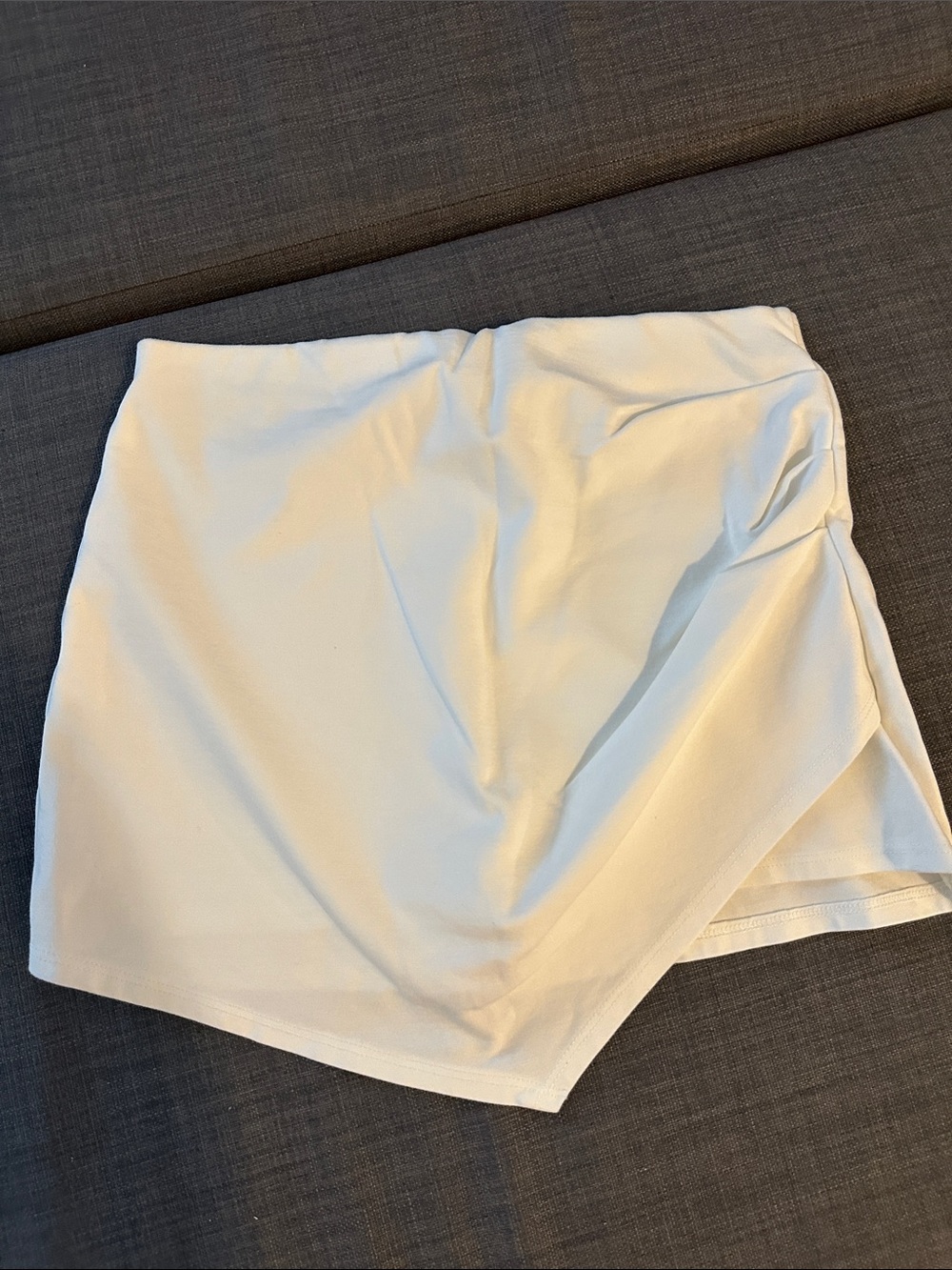Windsor White Women's Skort with Draped Front